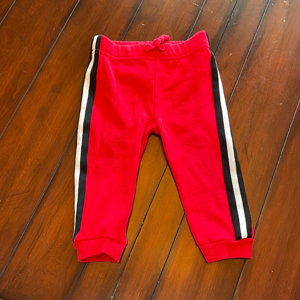 Boys 18 months red sweats